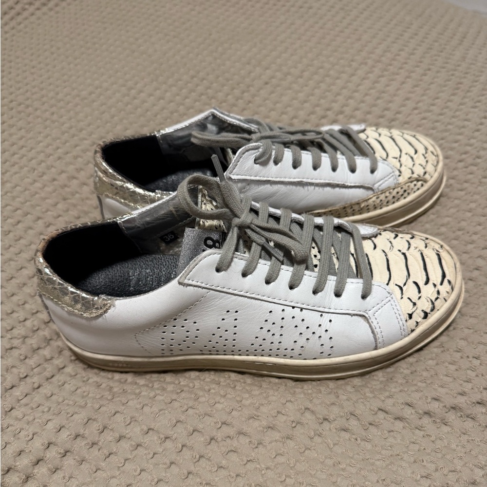 P448 neutral sneakers